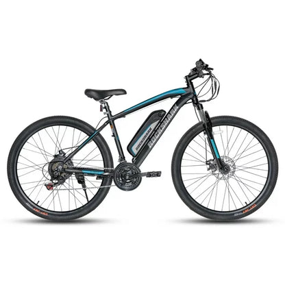 Hiland Rockshark Electric Bike Electric Mountain Bike Aluminum 26/27.5 inch 350W 20MPH Adults E-Bike Shimano 21 Speed Disc Brake Suspension Fork with 36V 10.4Ah Removable Battery