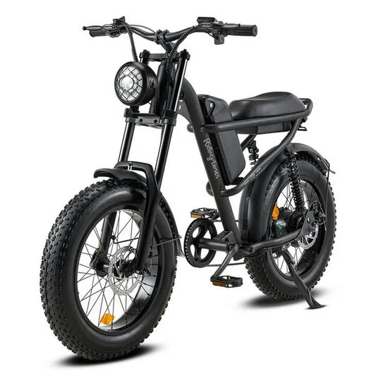 Ridingtimes Z8 Snow E-Bikes für Erwachsene, 20" Fat-Tire, 1500W Motor, 45 km/h, 6-stufige Vollfederung