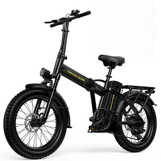 SOHAMO H3 Elektrofahrrad für Erwachsene, 20" Fat Tire Klapp-E-Bike, 750W Motor, 48V 15Ah herausnehmbarer Akku, Vorderradfederung, Shimano 7-Gang Mountainbike