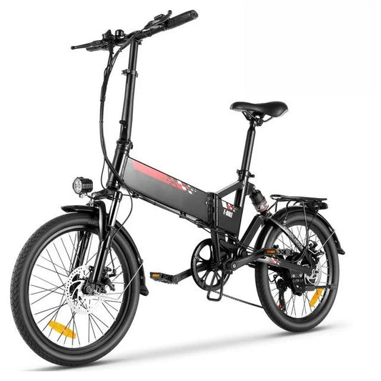 Gocio 500W Klappbares Elektrofahrrad, 20'' E-Bike für Pendler, leichtes Elektrofahrrad aus Aluminiumlegierung, E-Bike mit integriertem, herausnehmbarem 48V 7,8Ah Lithium-Ionen-Akku, City-E-Bikes für Erwachsene