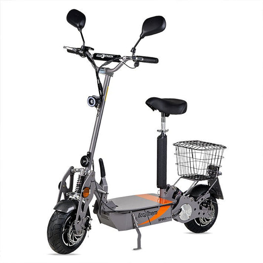 ZULASSUNGSFÄHIGER ELEKTRO-SCOOTER 1000W ODER 1800W MIT SITZ SPIRIT
