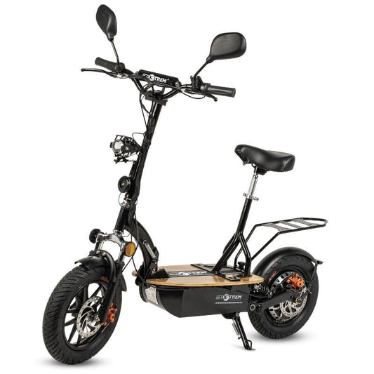 ELEKTROROLLER RENTON 1200W, KLAPPBAR UND MIT SATTEL, FARBE SCHWARZ
